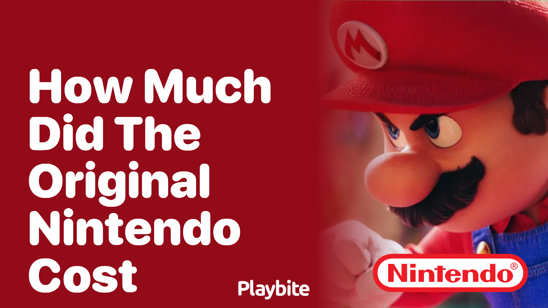 How Much Did the Original Nintendo Cost?