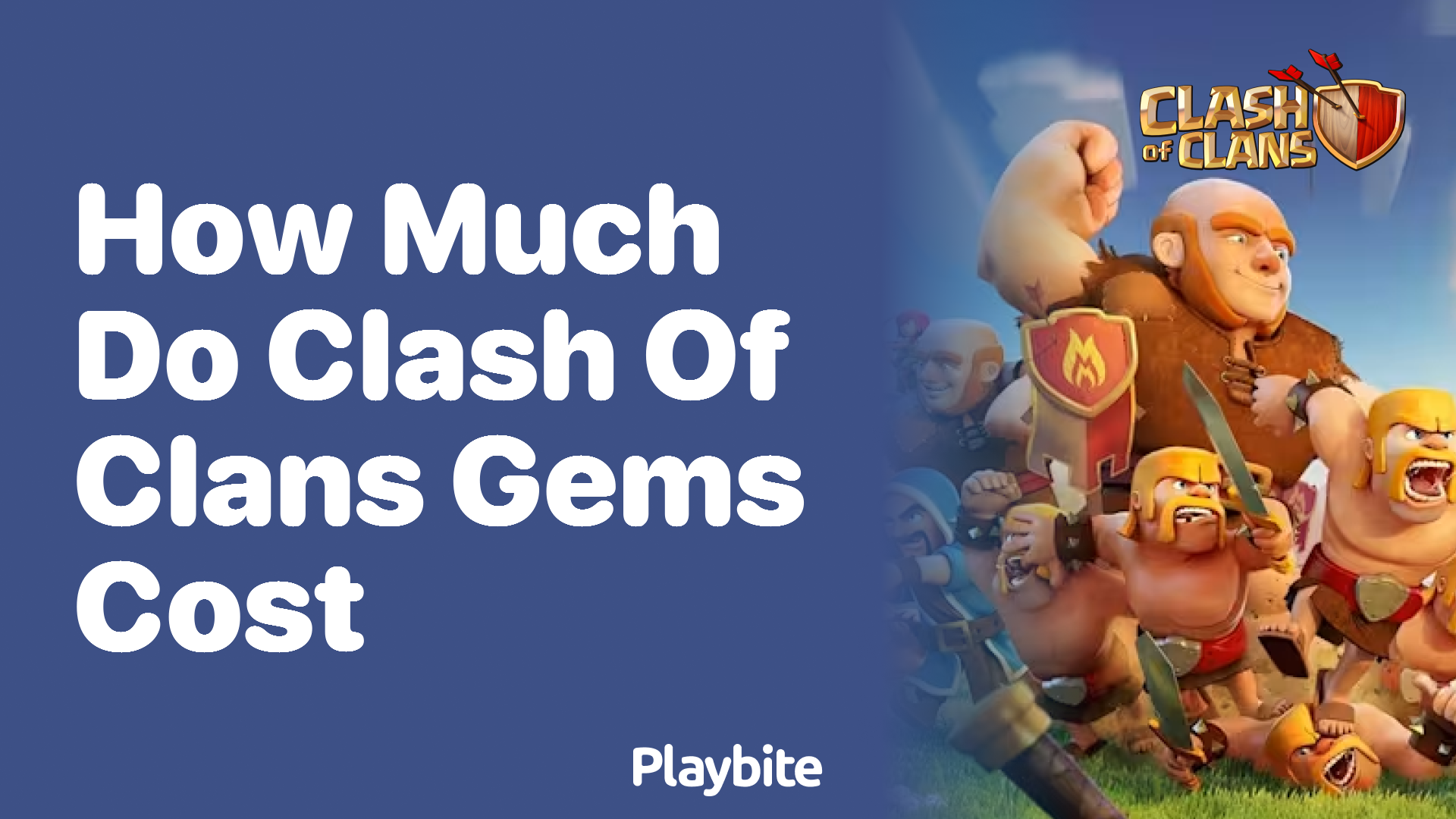 How Much Do Clash of Clans Gems Cost?