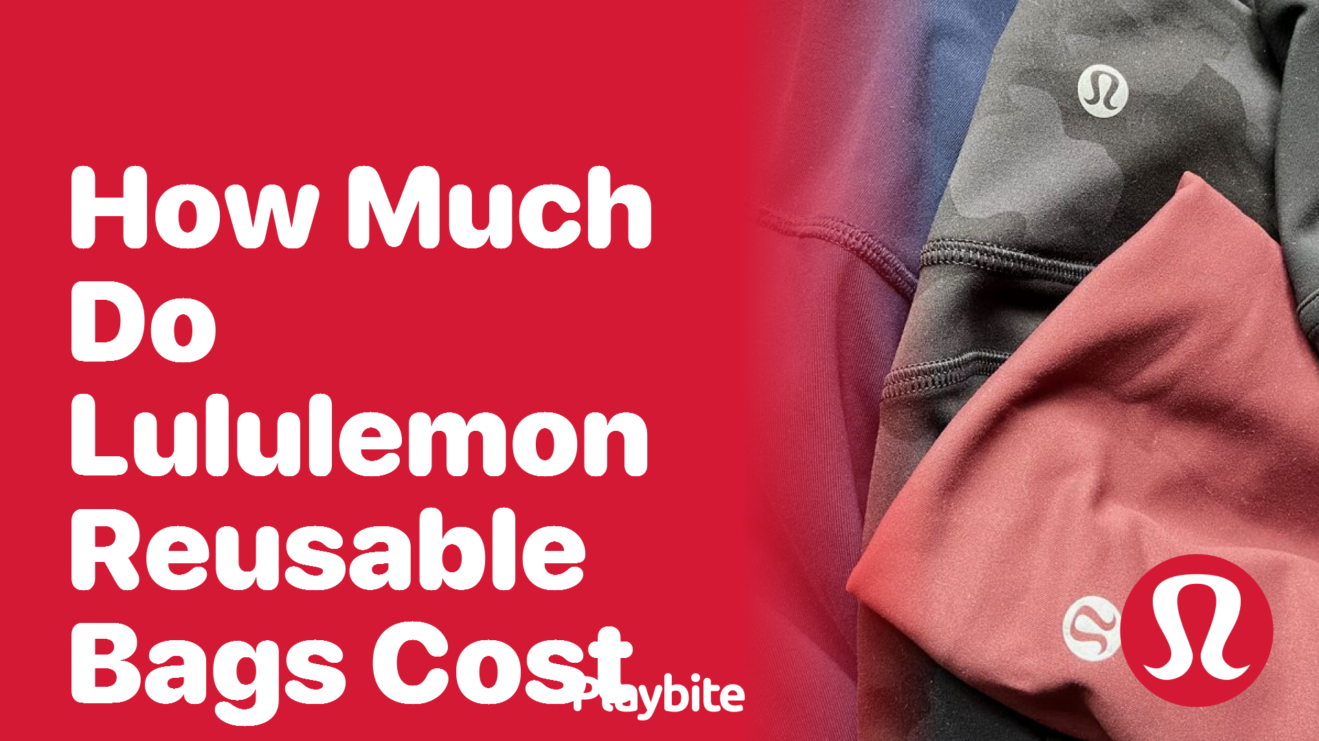 How Much Do Lululemon Reusable Bags Cost?