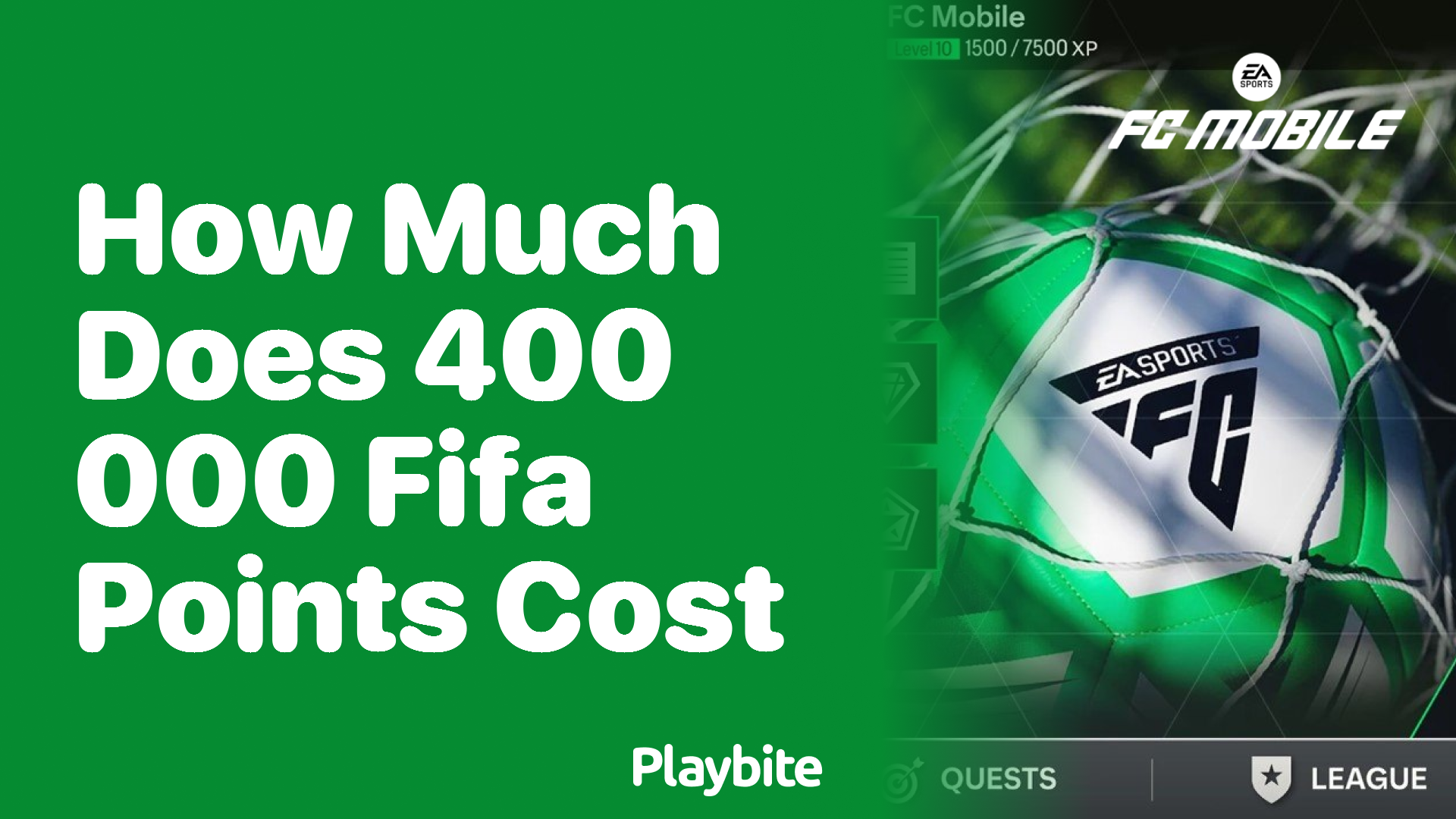 How Much Does 400,000 FIFA Points Cost in EA Sports FC Mobile?