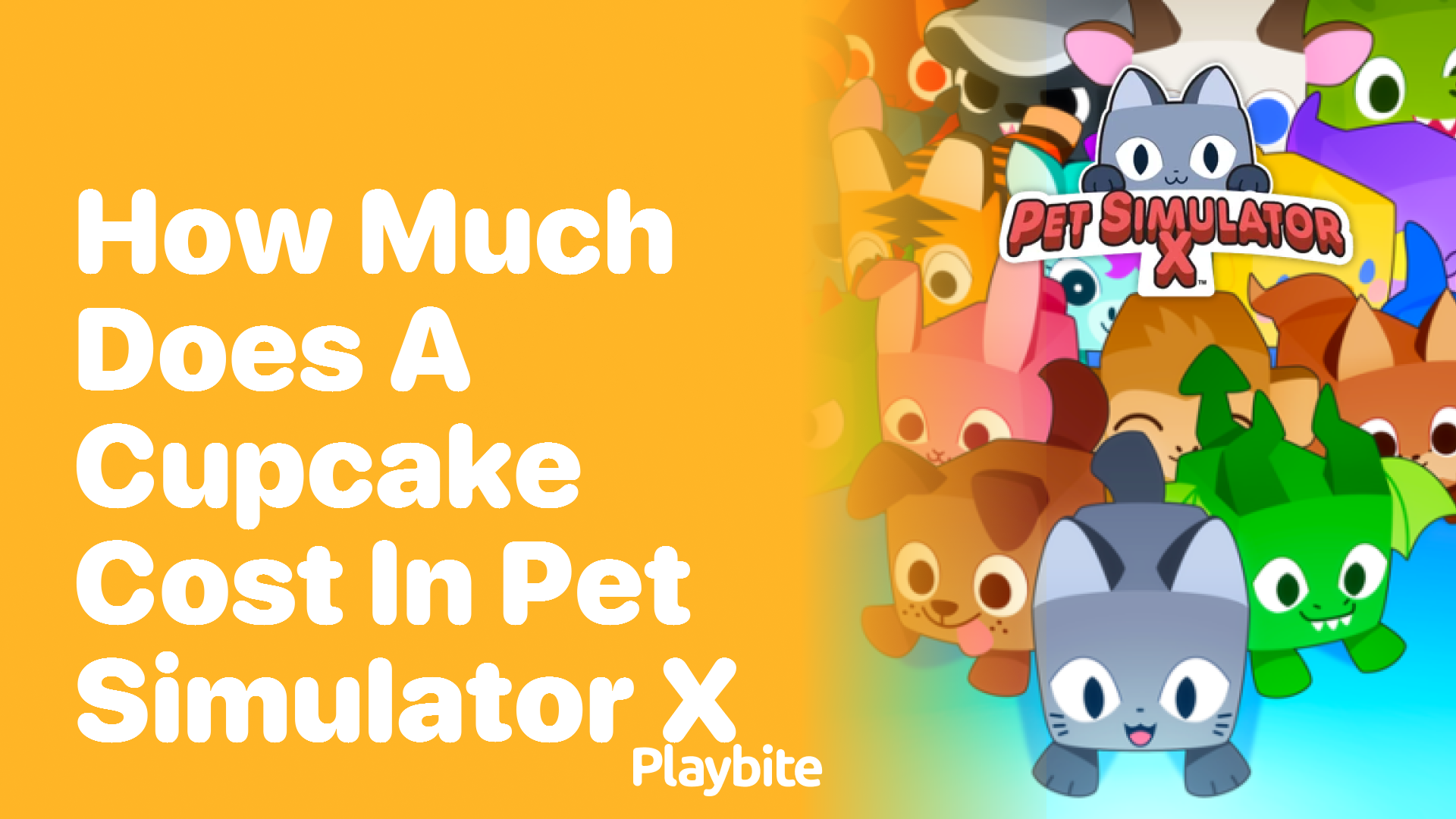 How Much Does a Cupcake Cost in Pet Simulator X?