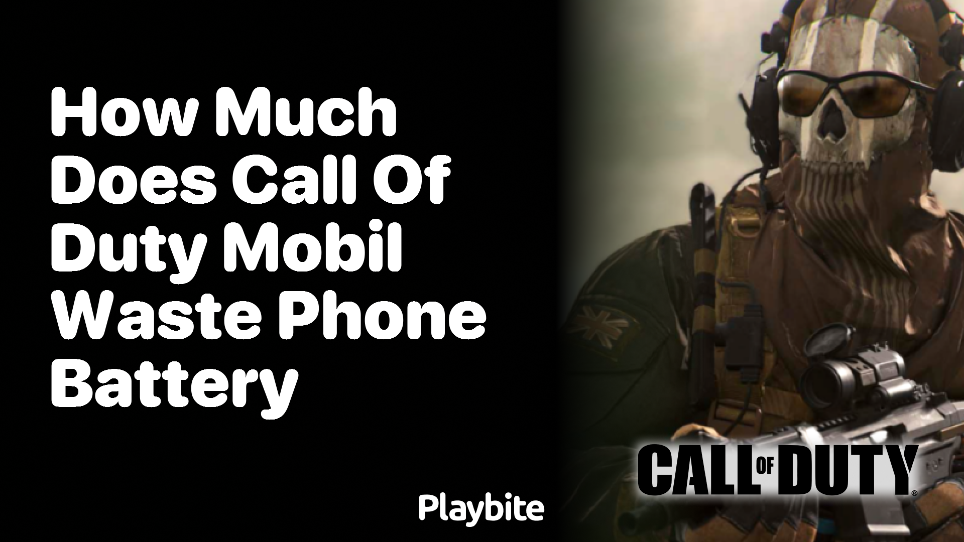 How Much Does Call of Duty Mobile Drain Your Phone&#8217;s Battery?