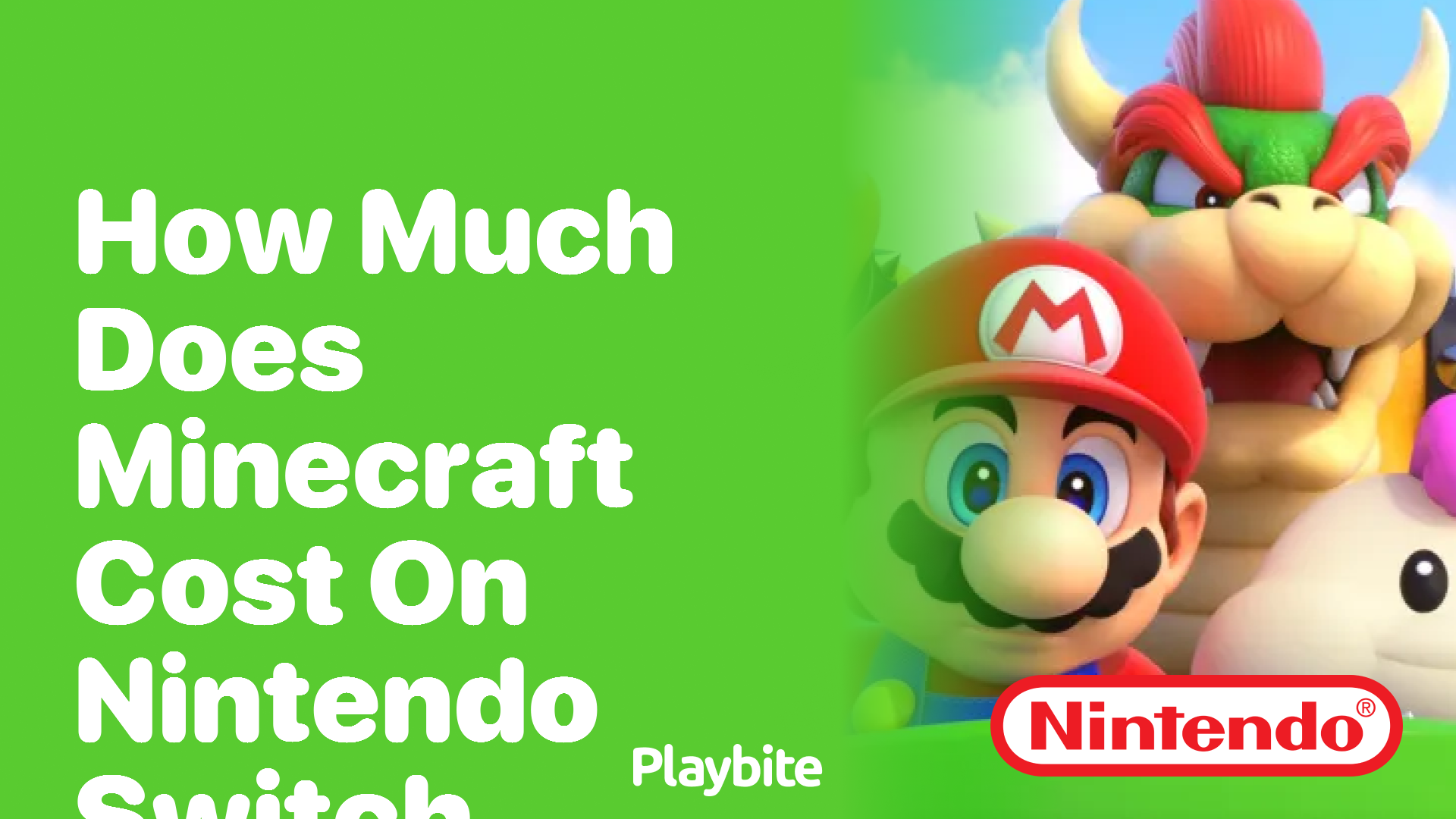 How Much Does Minecraft Cost on Nintendo Switch?