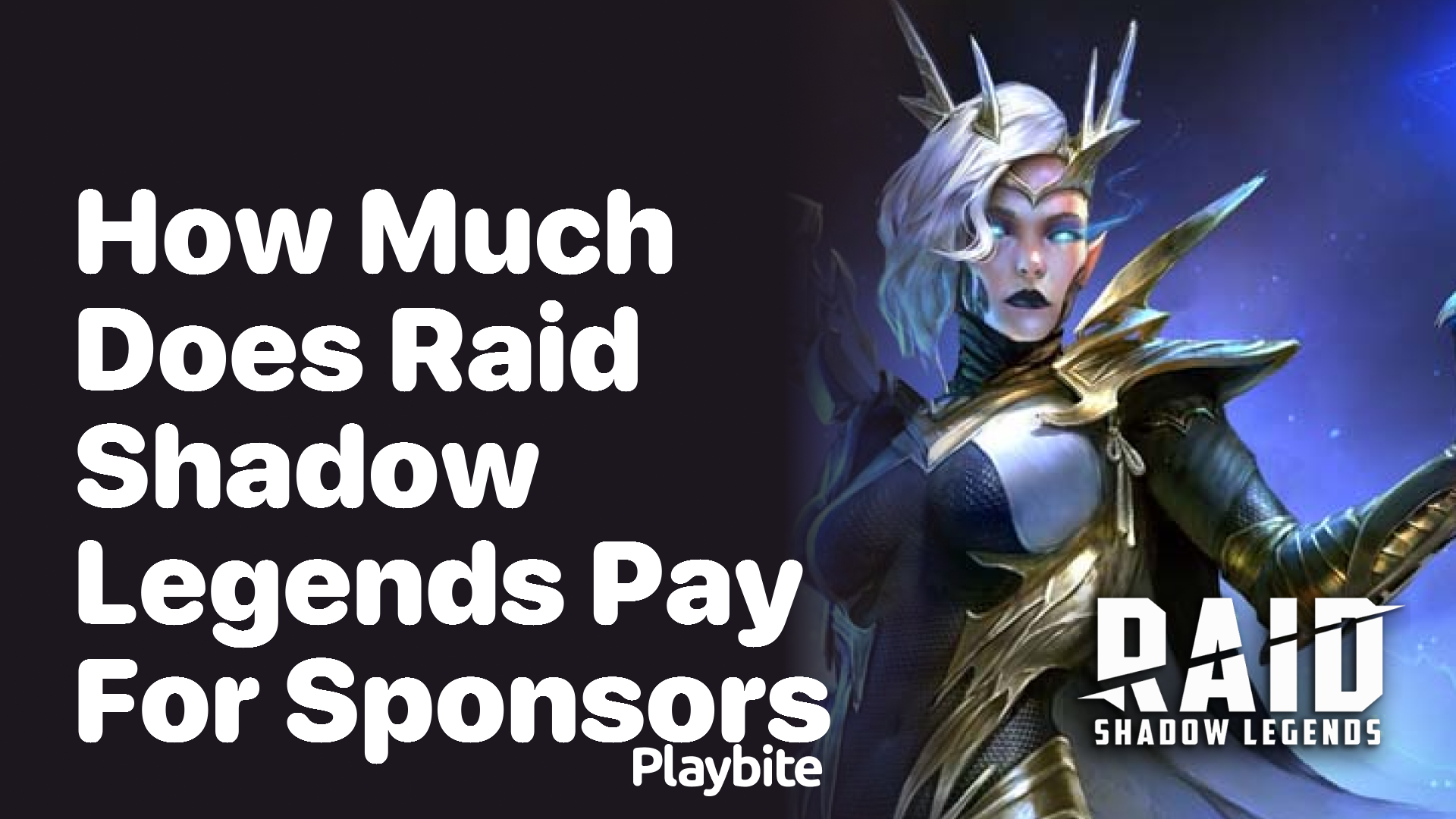 How Much Does Raid Shadow Legends Pay for Sponsors?