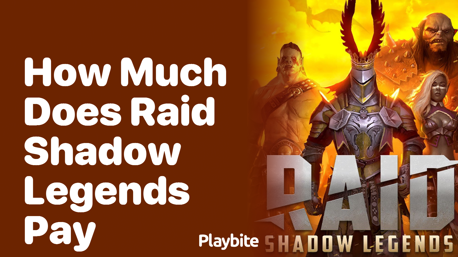 How Much Does Raid Shadow Legends Pay?