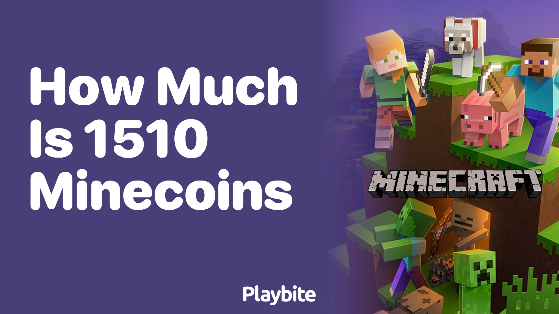 How Much Are 1510 Minecoins?