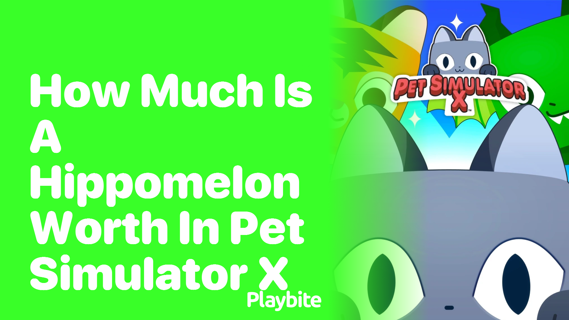 How Much is a Hippomelon Worth in Pet Simulator X?