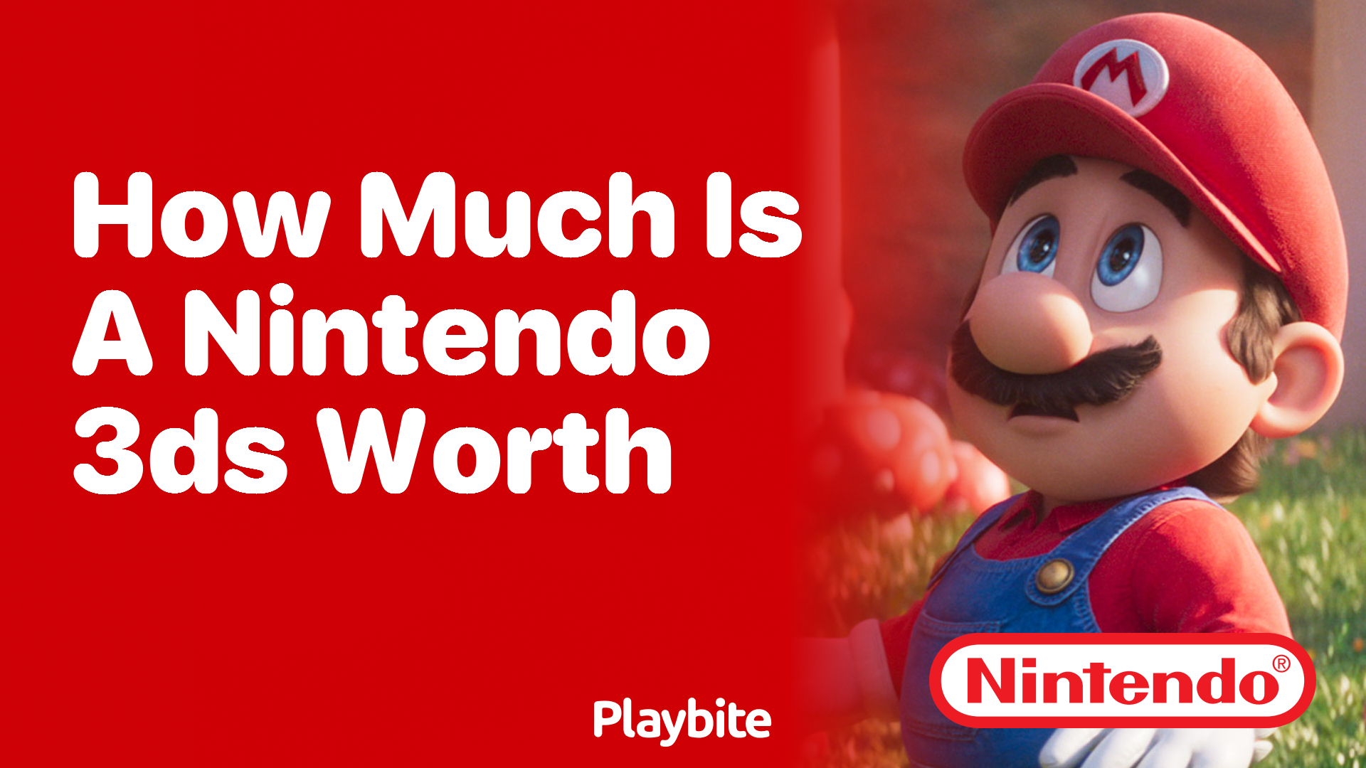 How much is a nintendo sale 3ds worth