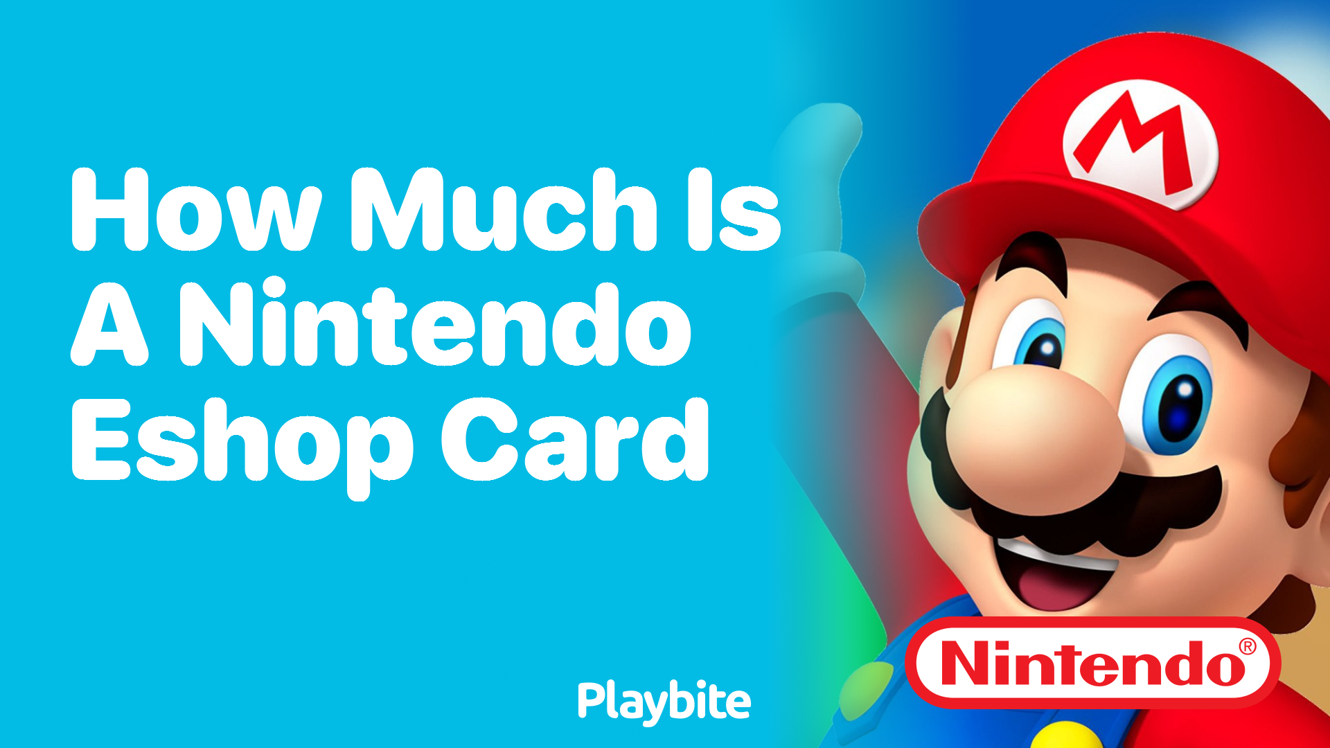 How Much Is a Nintendo eShop Card?