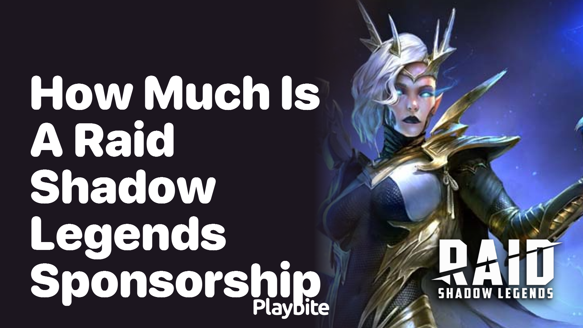 How Much Does a Raid Shadow Legends Sponsorship Cost?