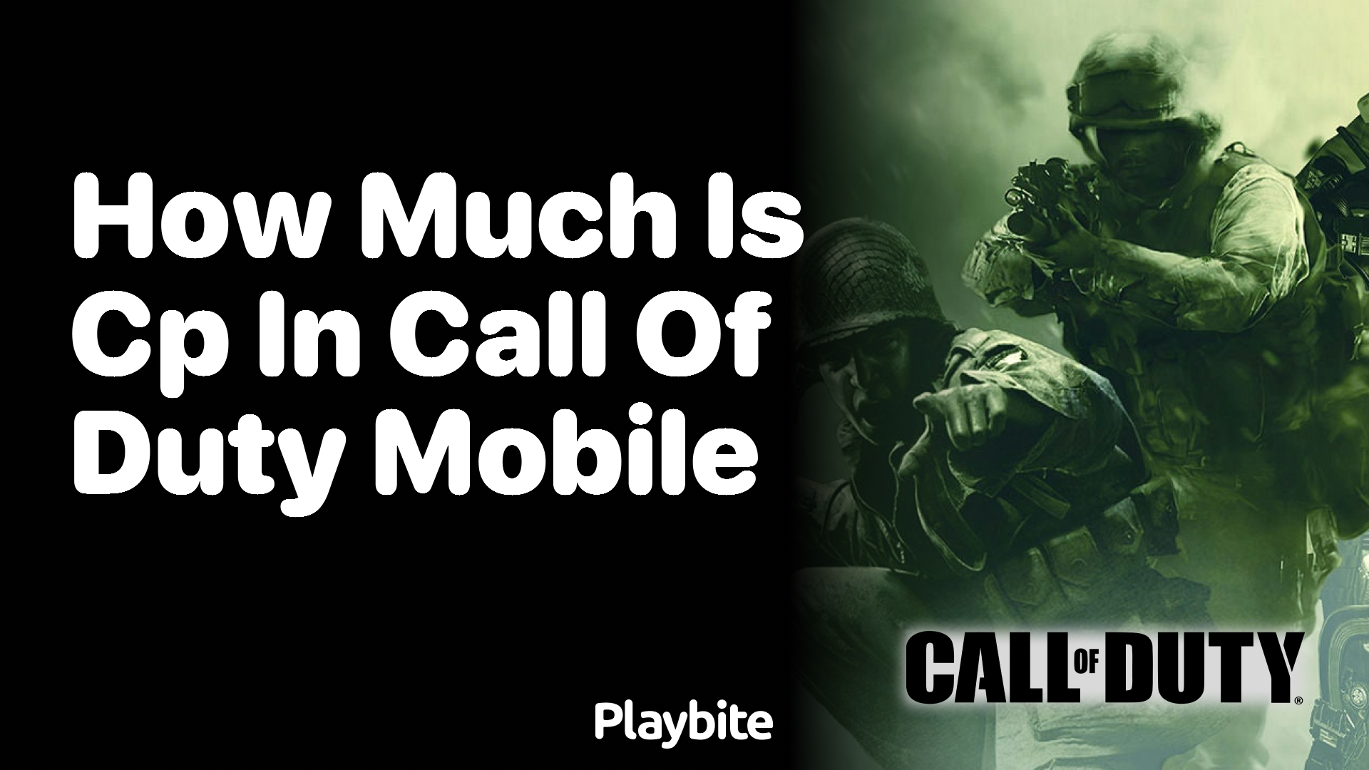 How Much Is CP in Call of Duty Mobile?