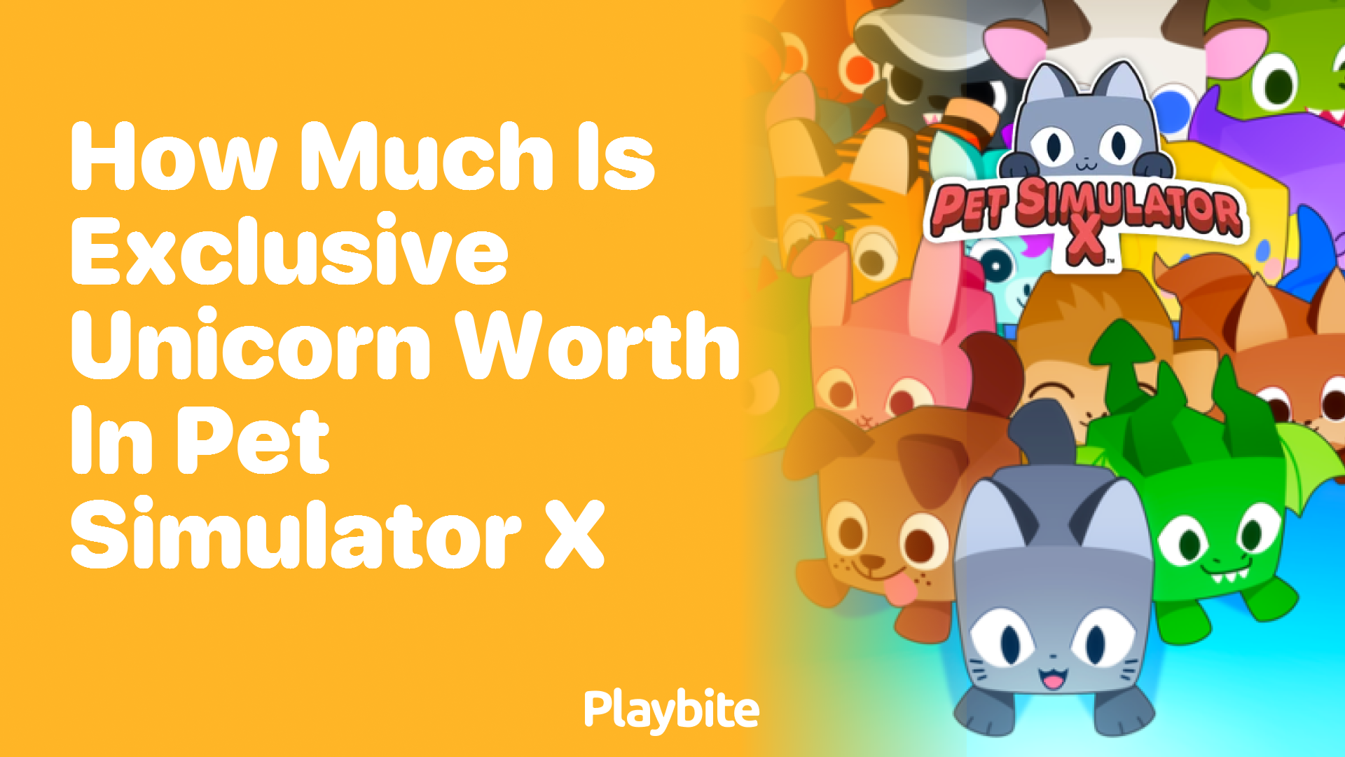 How Much is the Exclusive Unicorn Worth in Pet Simulator X?