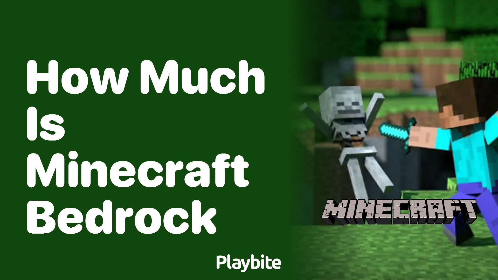 How Much Does Minecraft Bedrock Edition Cost?