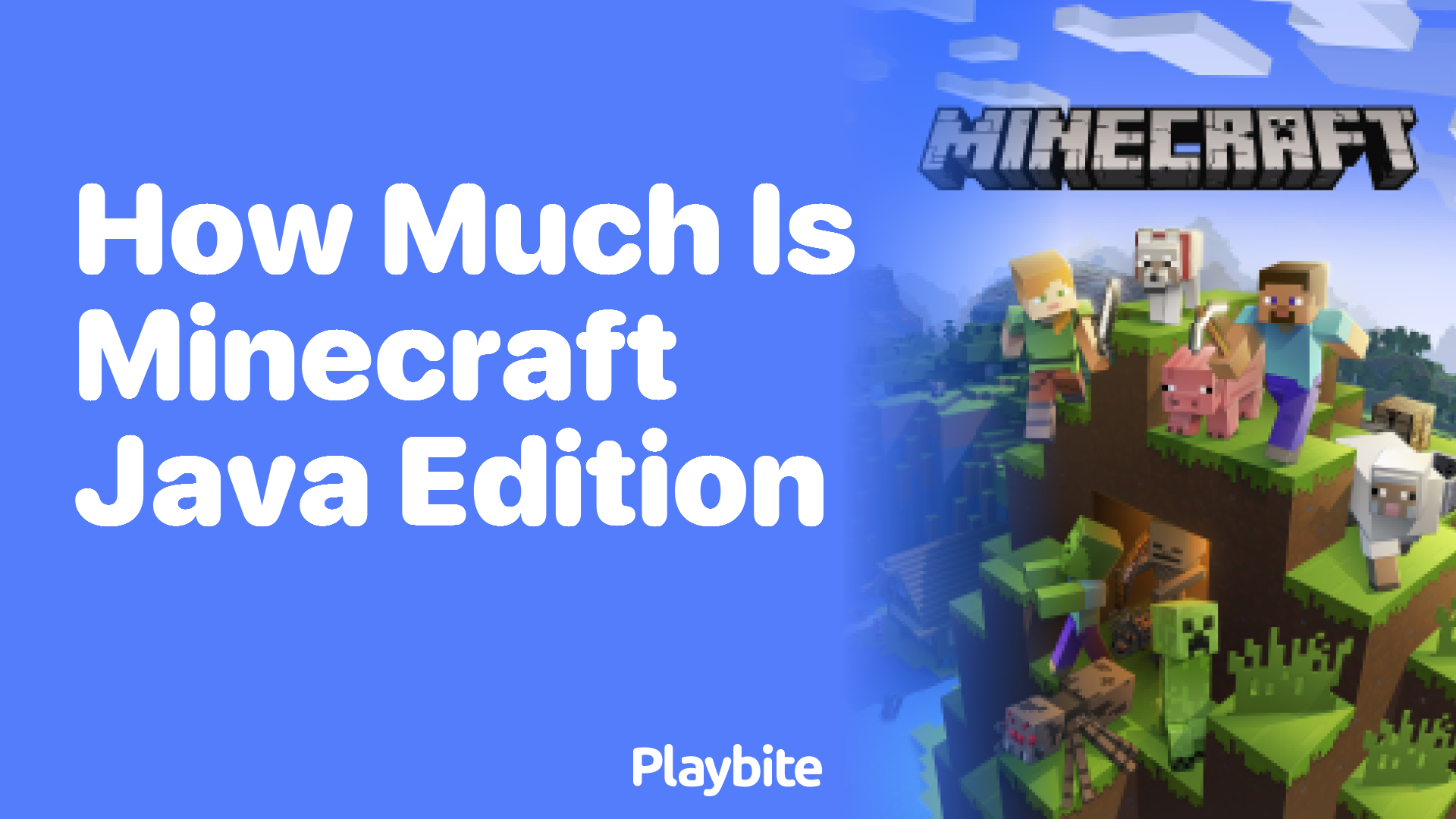 How Much Does Minecraft Java Edition Cost?