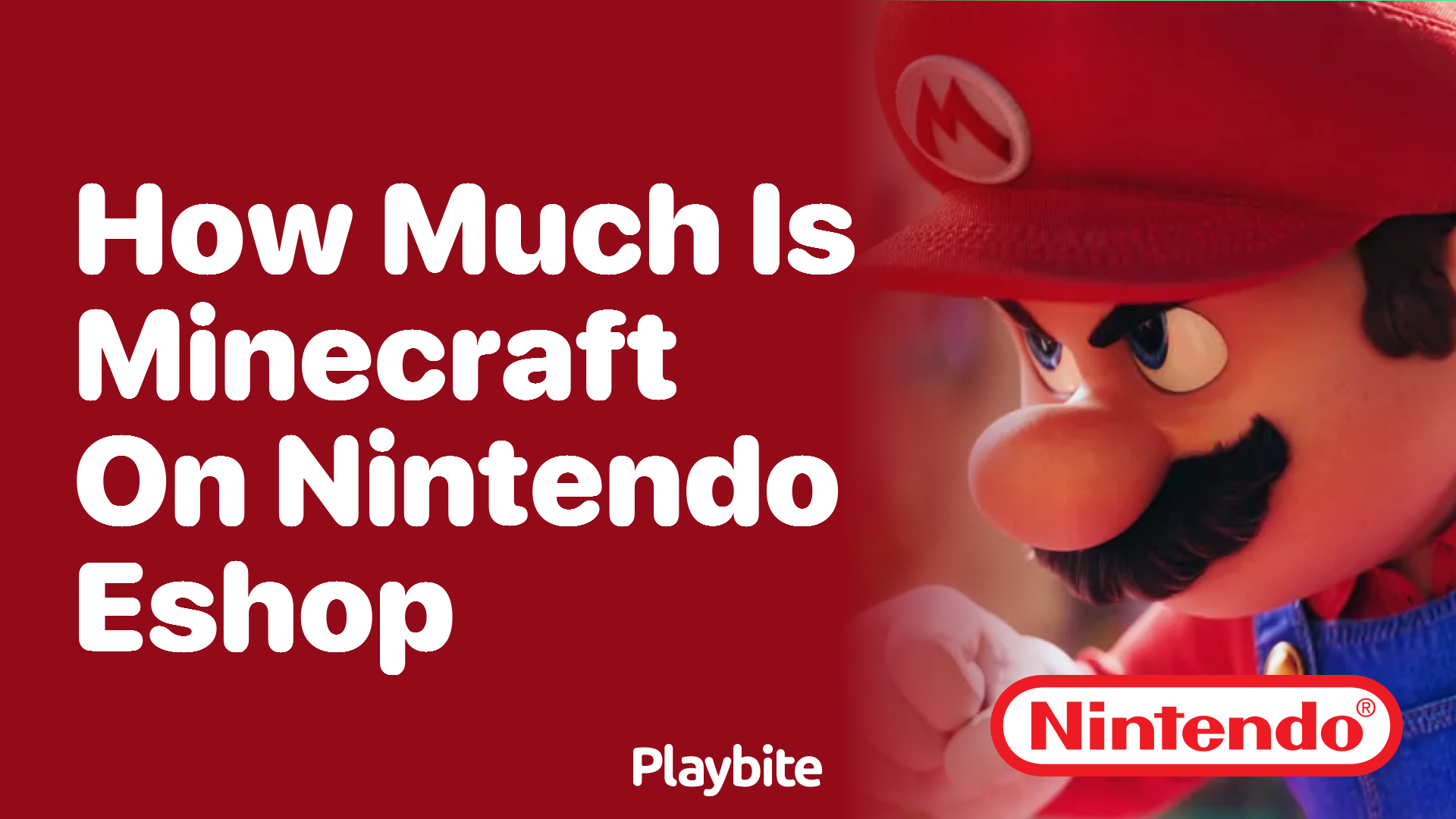 How Much Does Minecraft Cost on the Nintendo eShop?