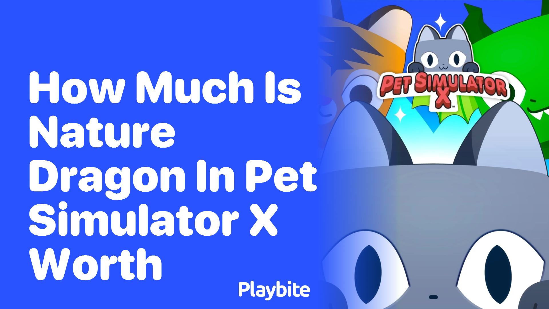 How Much is the Nature Dragon in Pet Simulator X Worth?