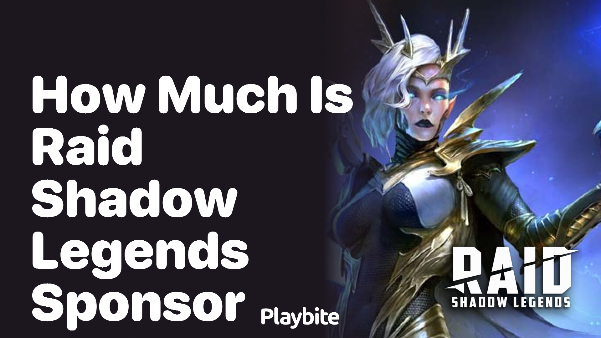 How Much Does Raid Shadow Legends Sponsor Cost?