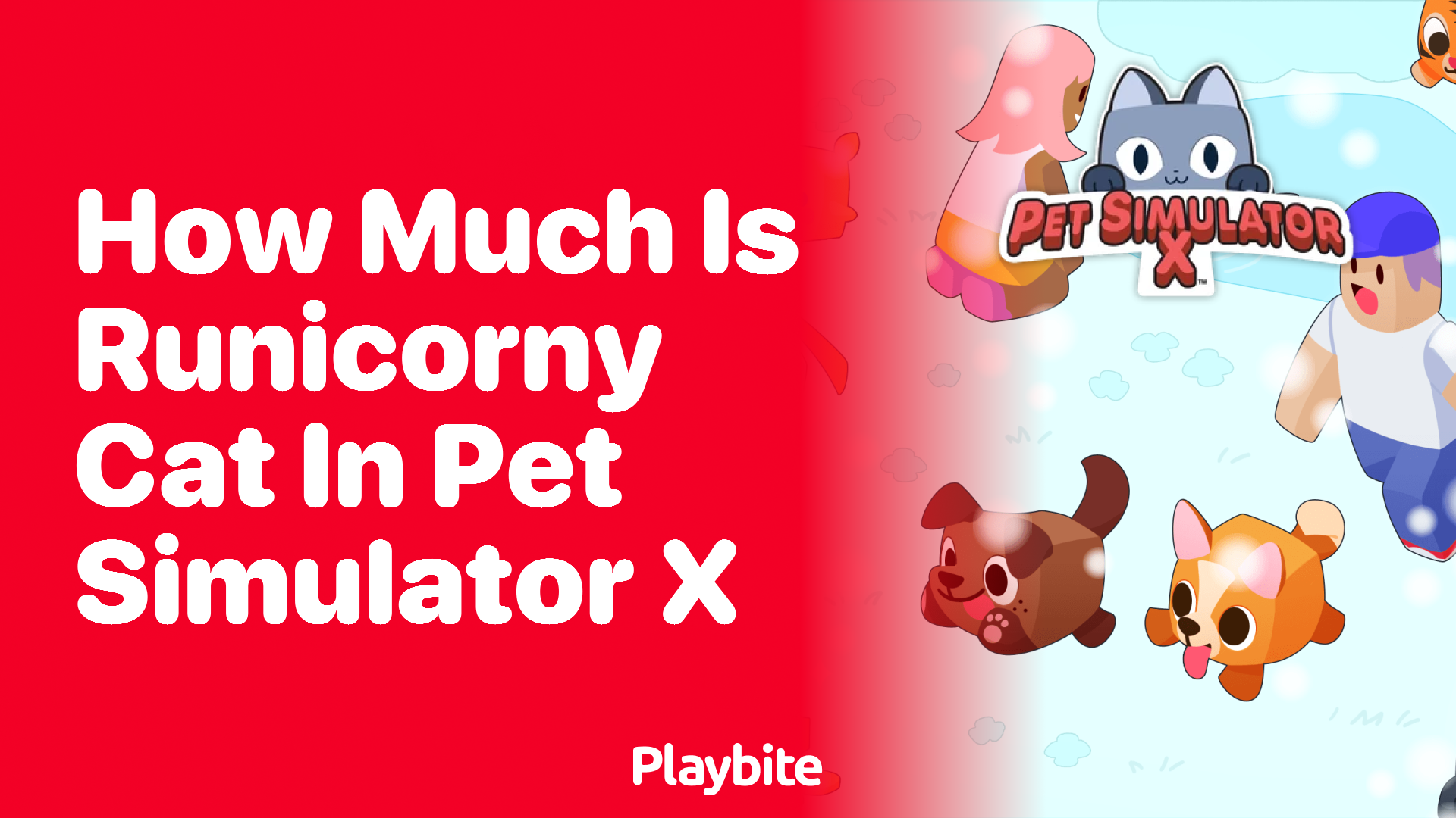 How Much is a Runicorny Cat in Pet Simulator X?