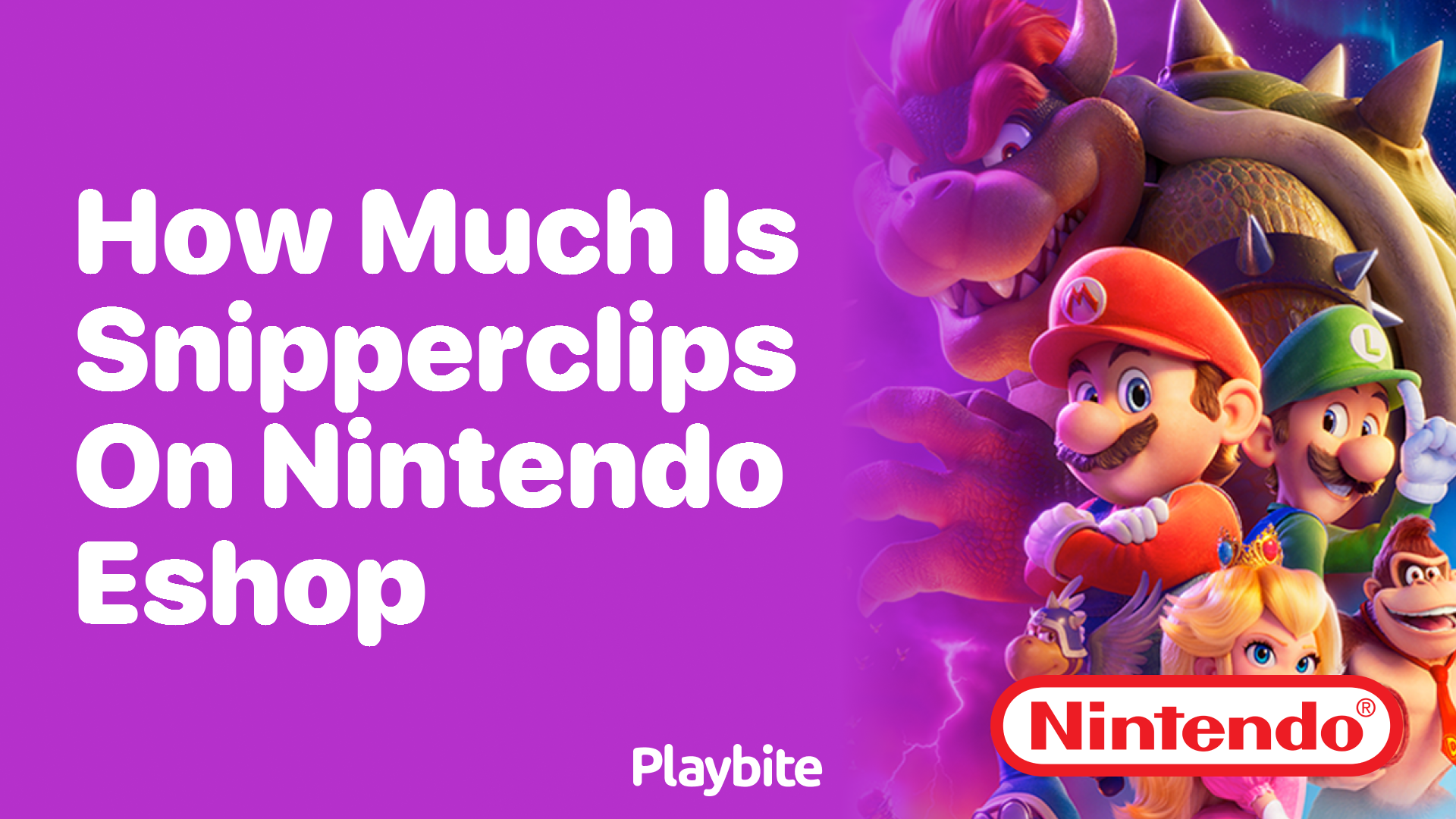 How Much Is Snipperclips on Nintendo eShop?