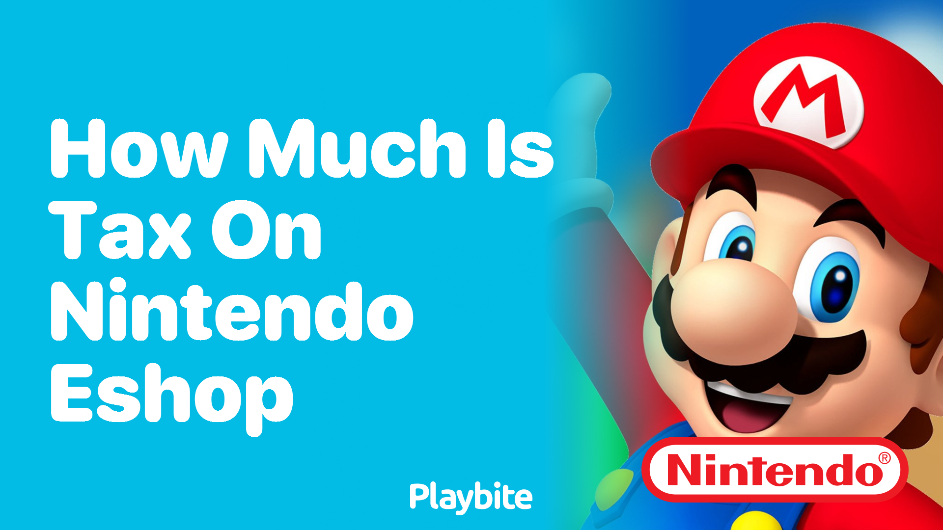 How Much Is Tax on the Nintendo eShop?