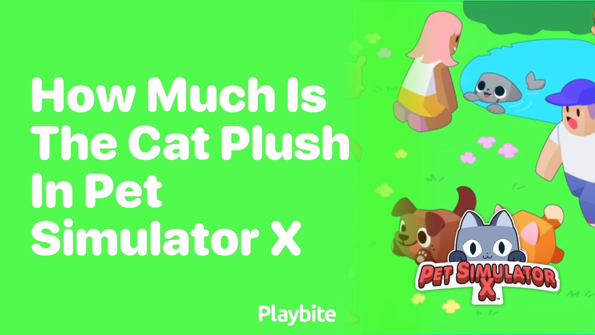 How Much is the Cat Plush in Pet Simulator X?