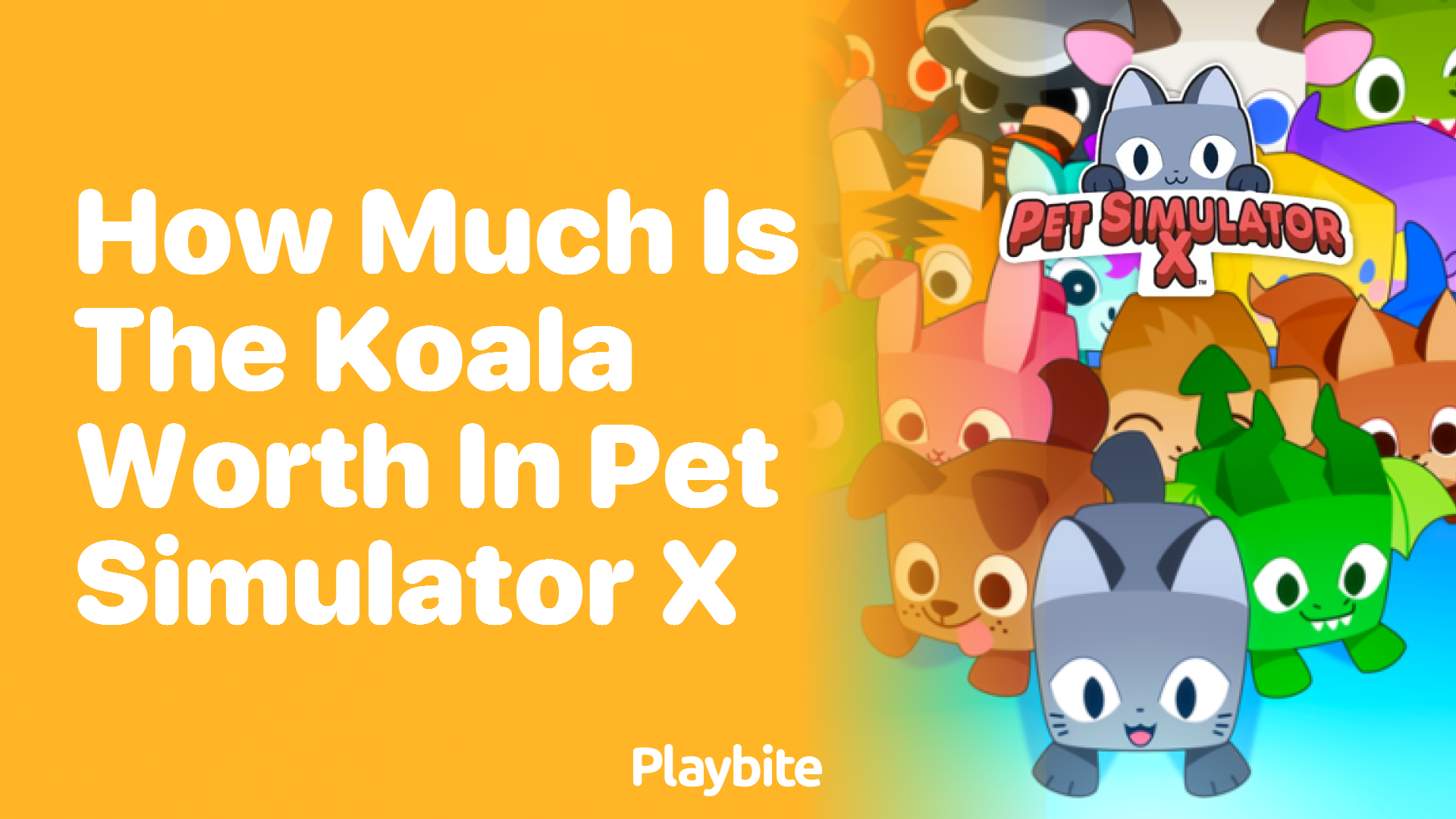 How Much is the Koala Worth in Pet Simulator X?