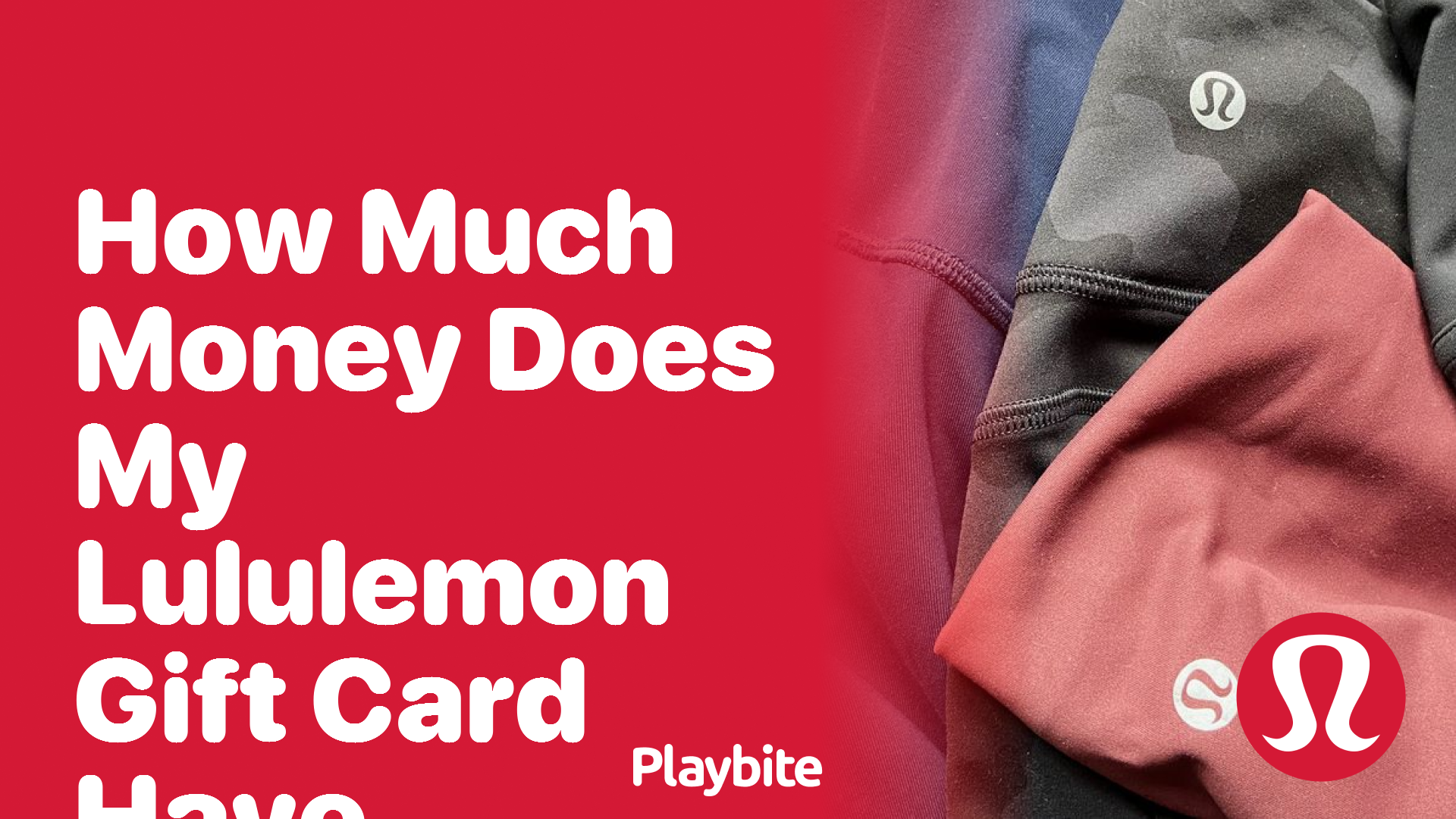 How Much Money Does My Lululemon Gift Card Have?