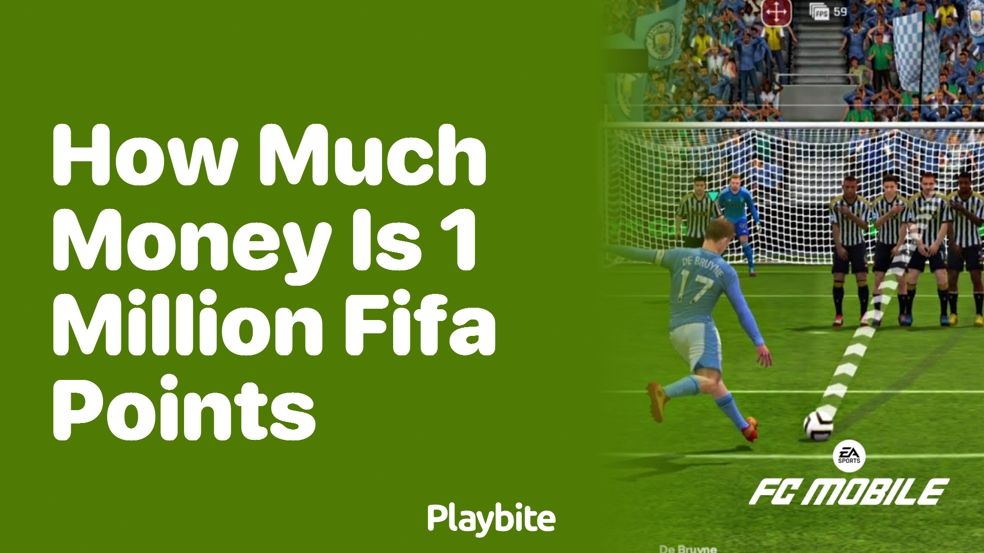 How Much Money is 1 Million FIFA Points in EA Sports FC Mobile?