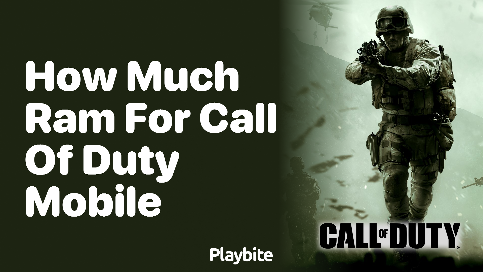 How Much RAM Do You Need for Call of Duty Mobile?