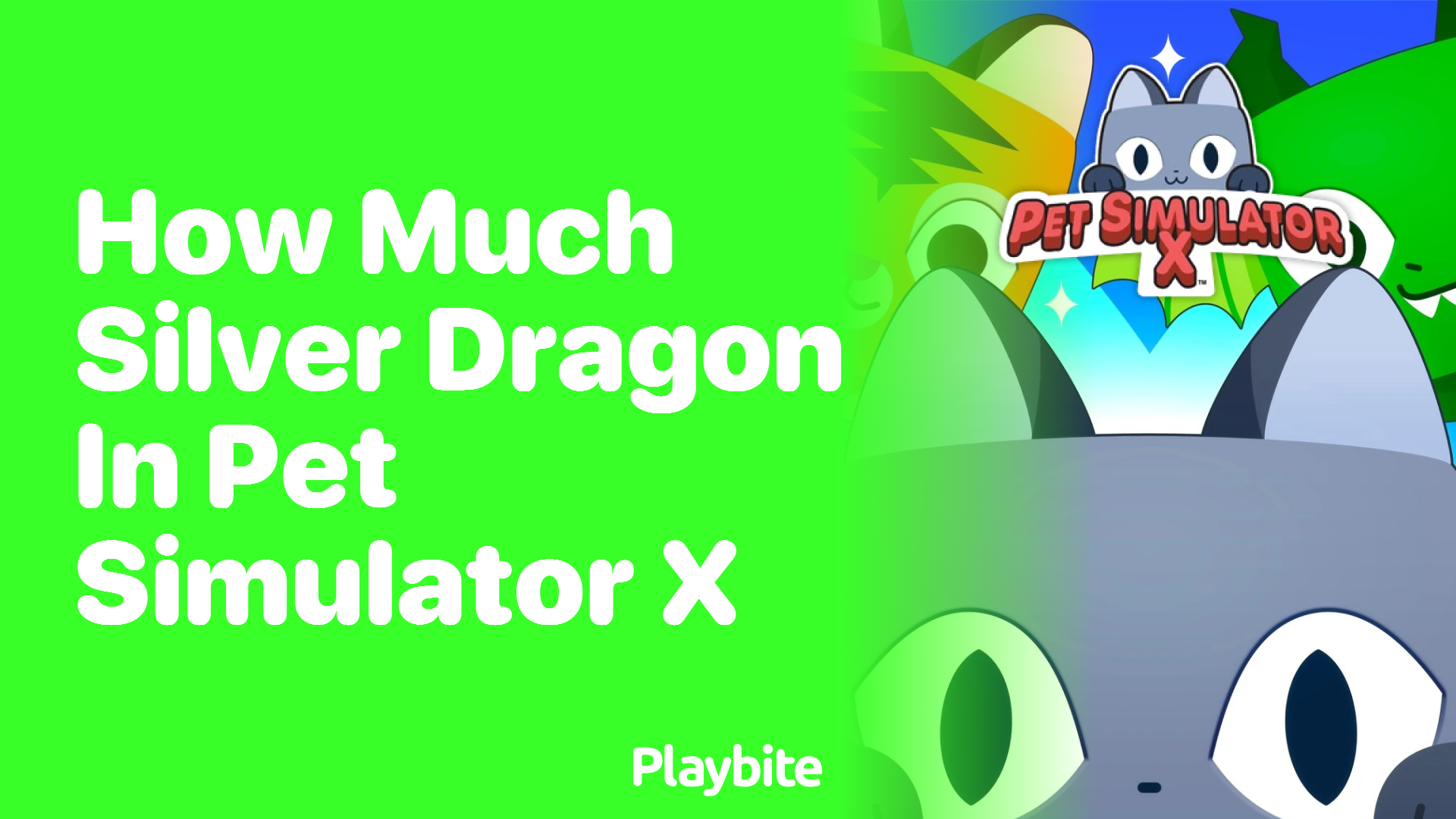 How Much is a Silver Dragon in Pet Simulator X?