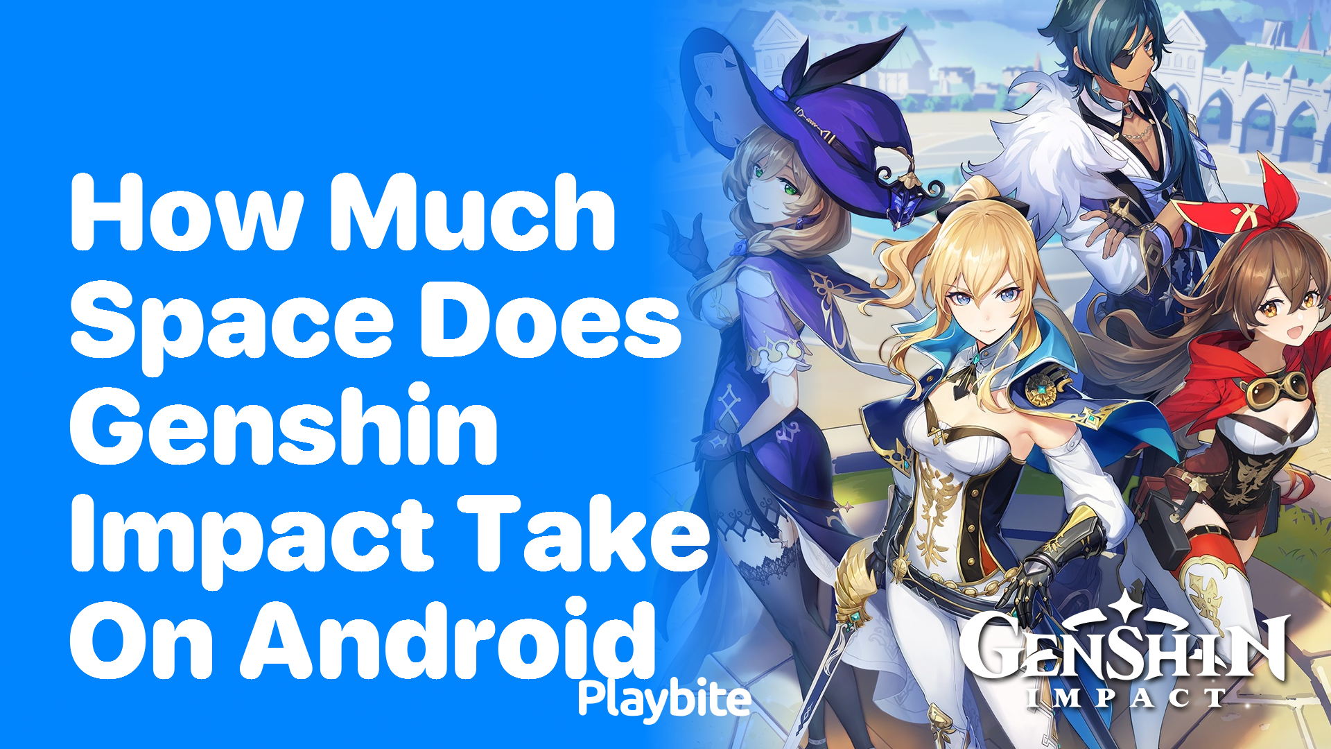 How Much Space Does Genshin Impact Take on Android? - Playbite