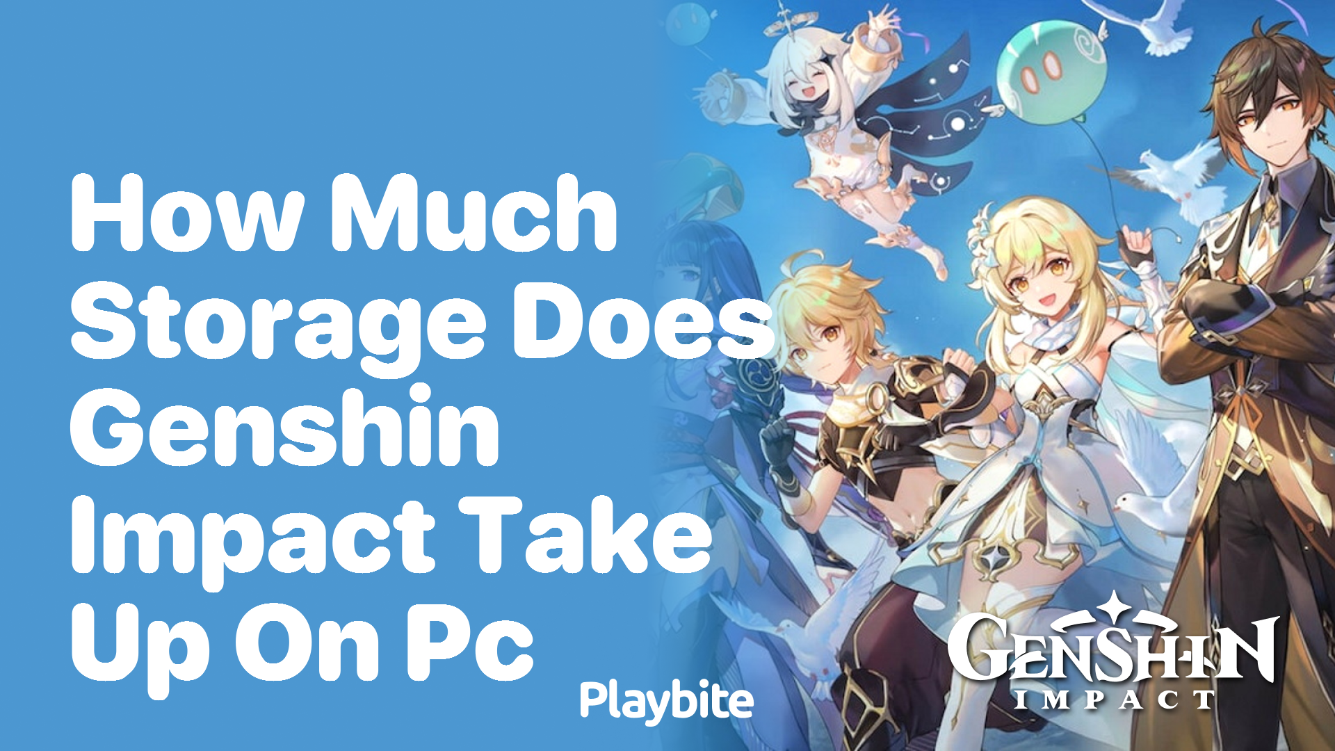 How Much Storage Does Genshin Impact Require on PC?