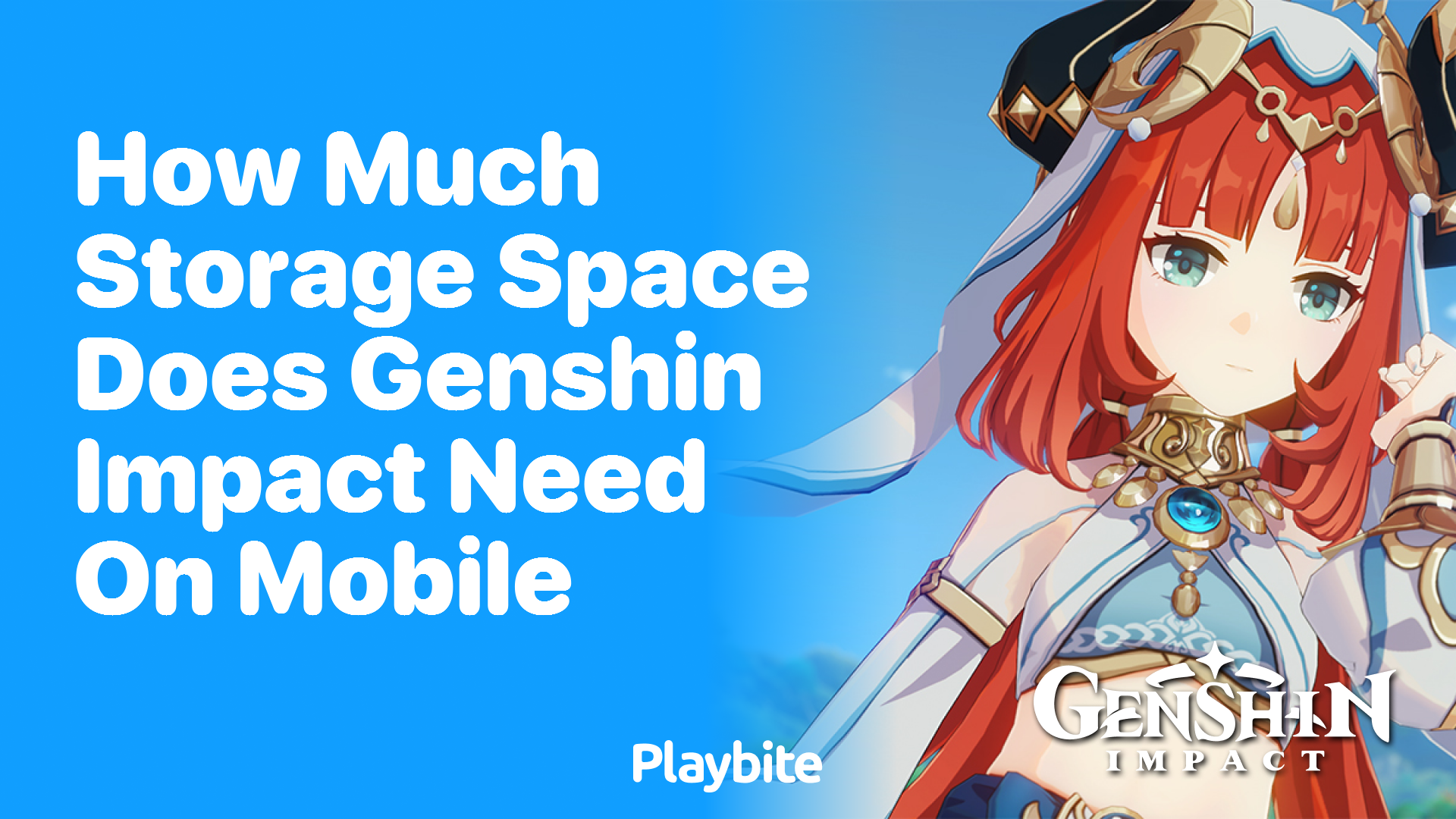 How Much Storage Space Does Genshin Impact Need on Mobile? - Playbite