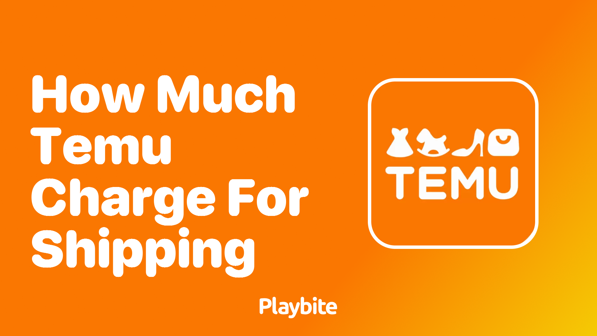 How Much Does Temu Charge for Shipping?