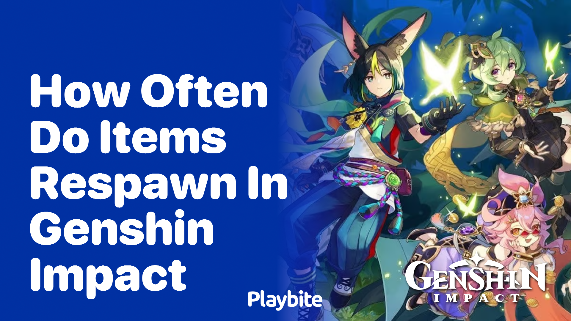 How Often Do Items Respawn in Genshin Impact? - Playbite