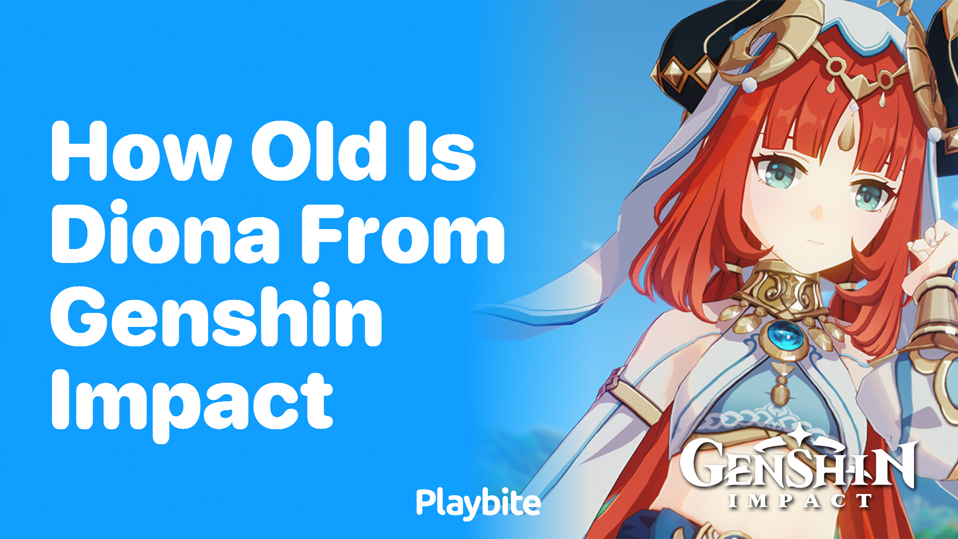 How Old is Diona from Genshin Impact? - Playbite