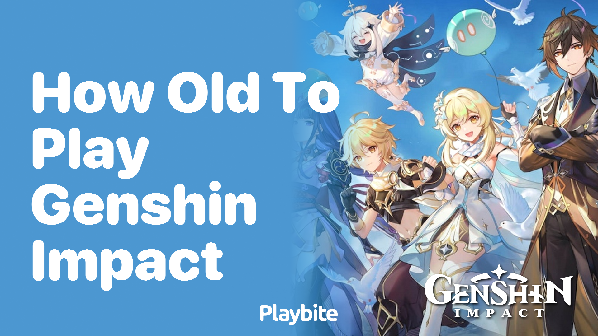 How Old Do You Need to Be to Play Genshin Impact?