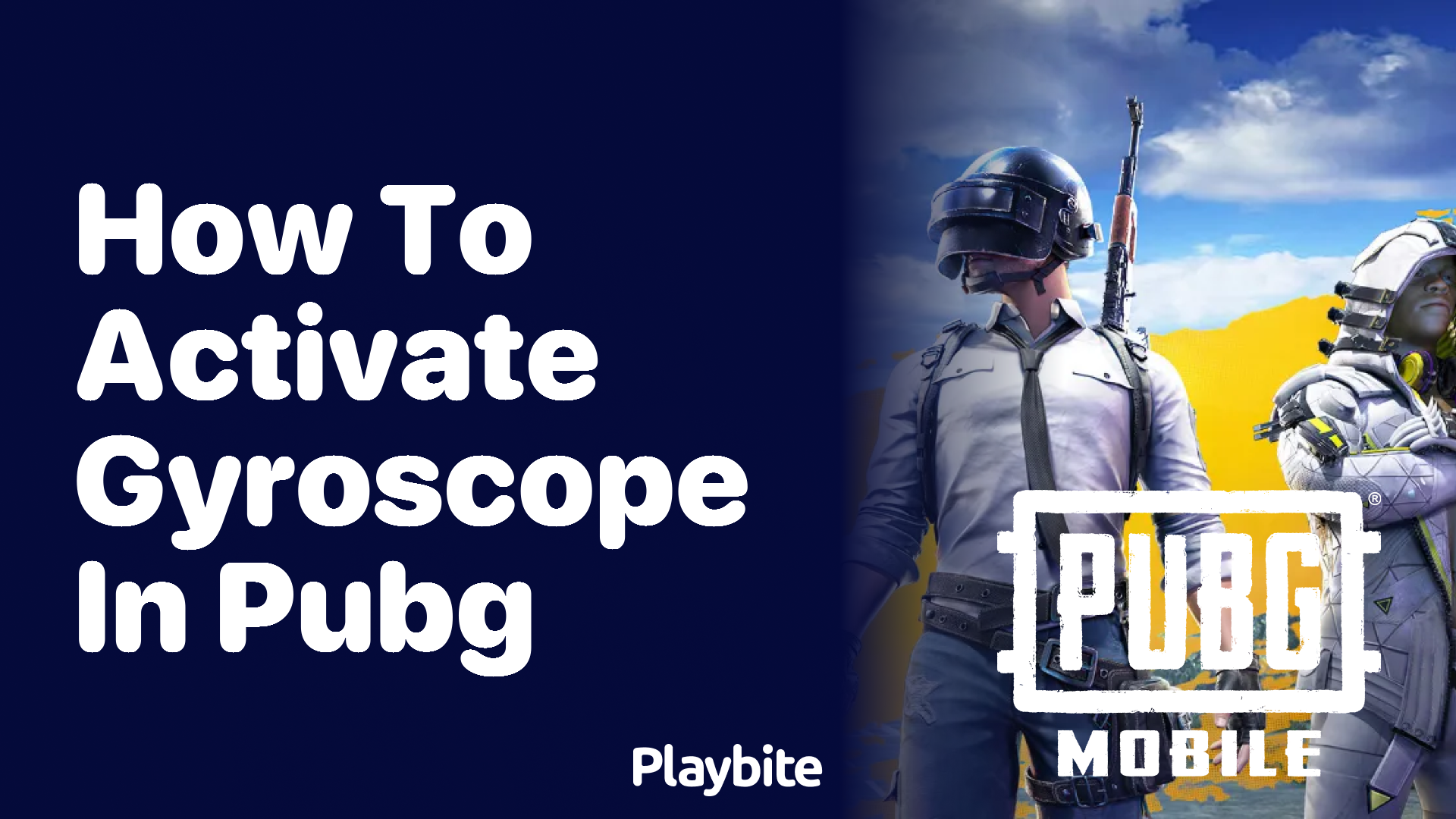 How to Activate Gyroscope in PUBG Mobile