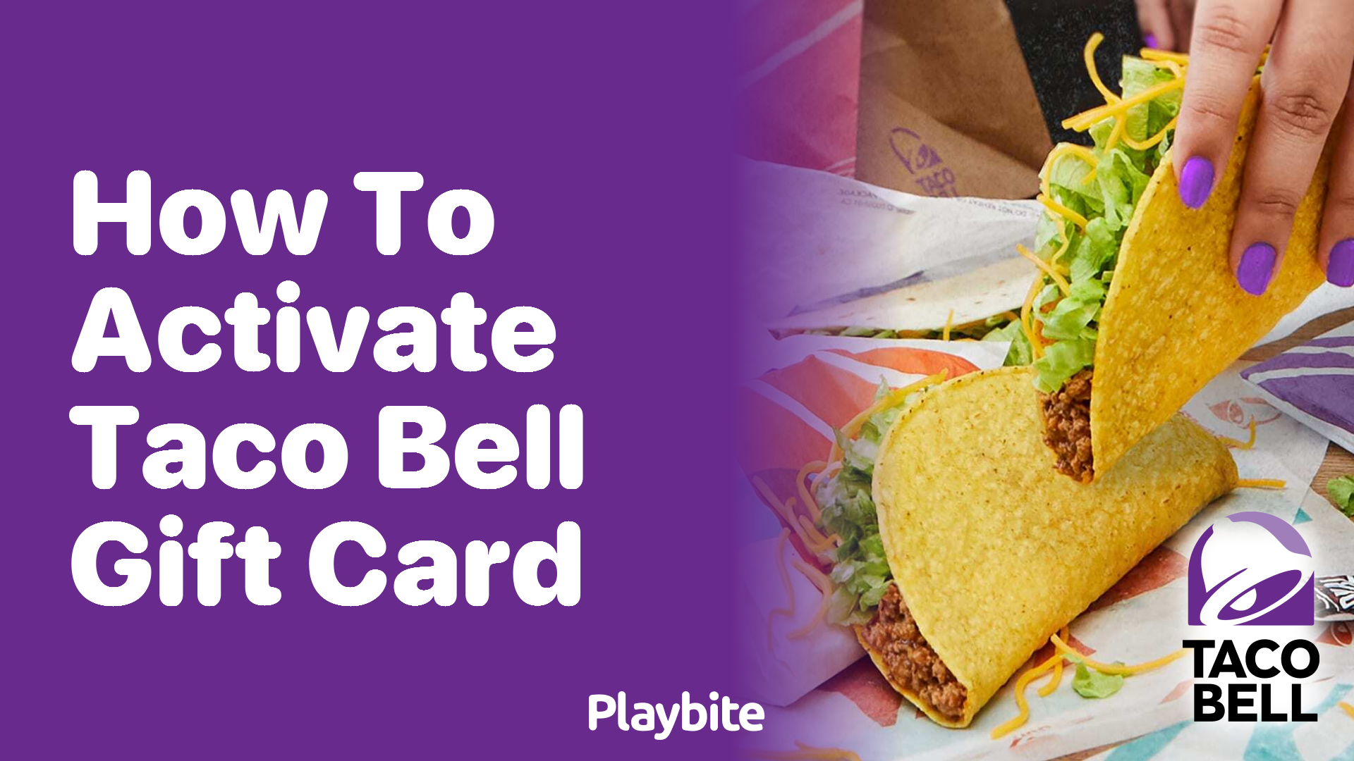 How to Activate Your Taco Bell Gift Card - Playbite