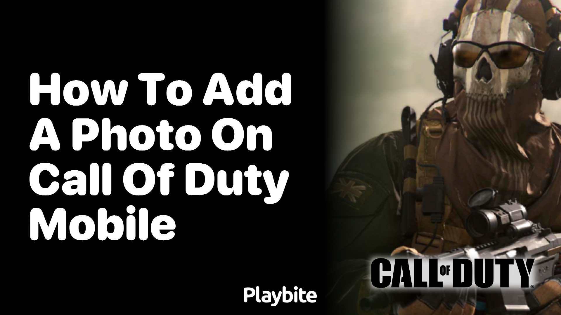 How to Add a Photo on Call of Duty Mobile