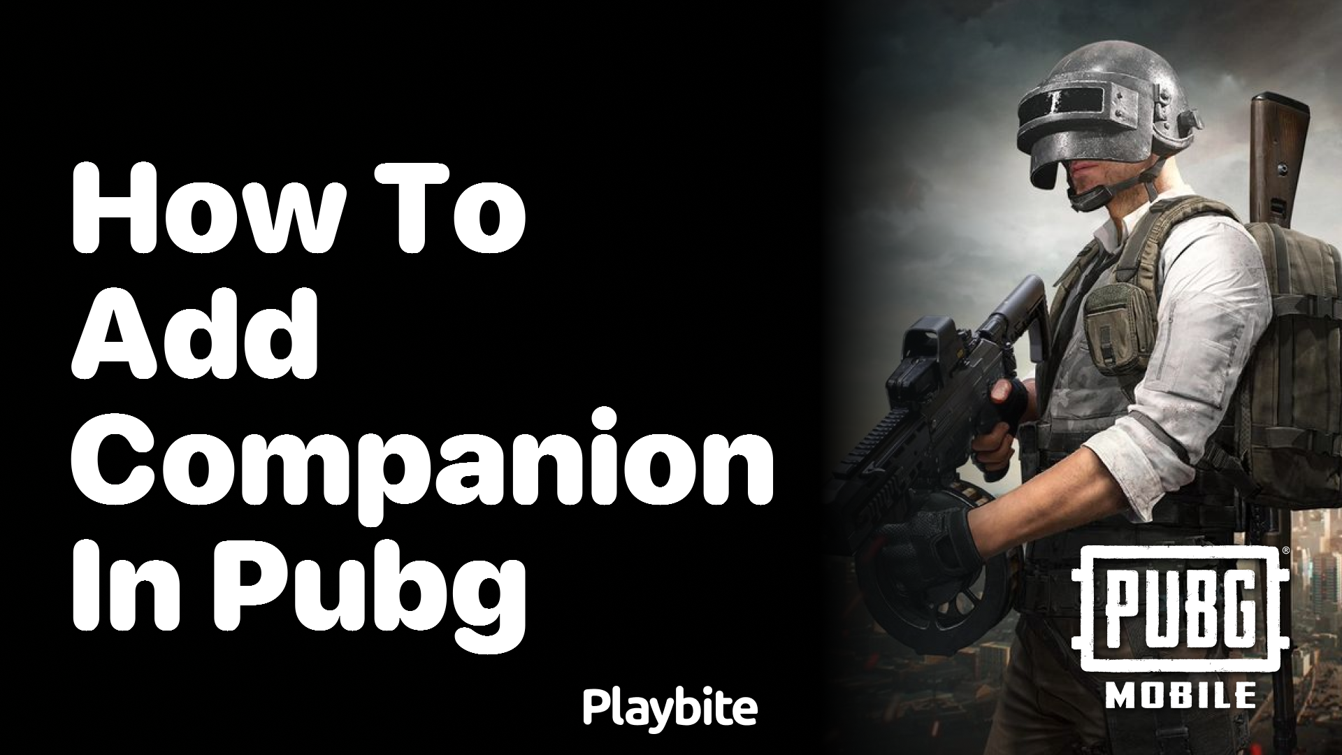 How to Add a Companion in PUBG Mobile