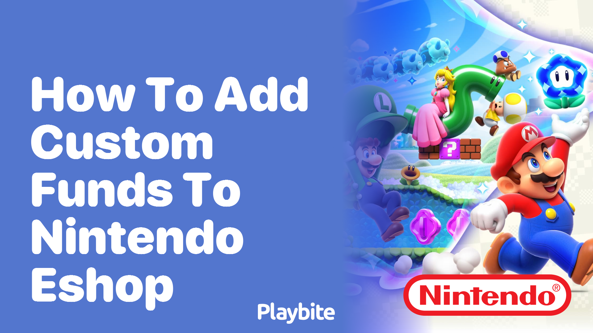 How to Add Custom Funds to Nintendo eShop