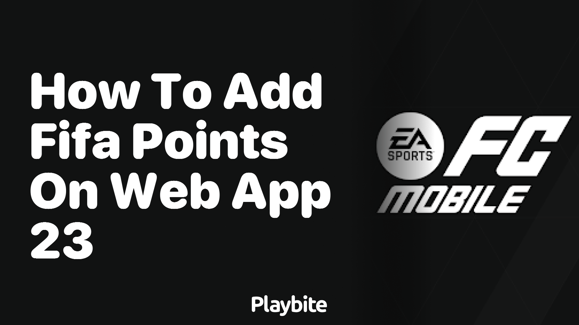 How to Add FIFA Points on Web App 23