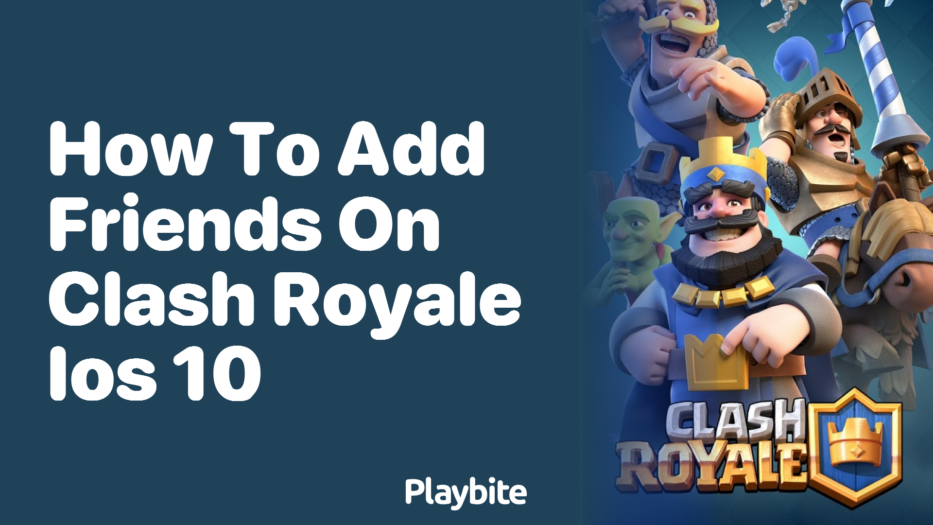 How to Add Friends on Clash Royale for iOS 10