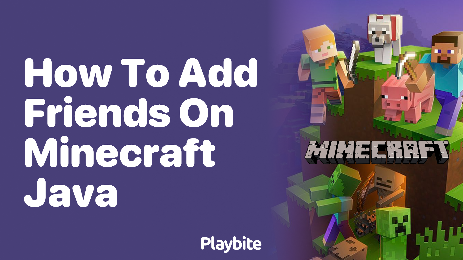 How to Add Friends on Minecraft Java