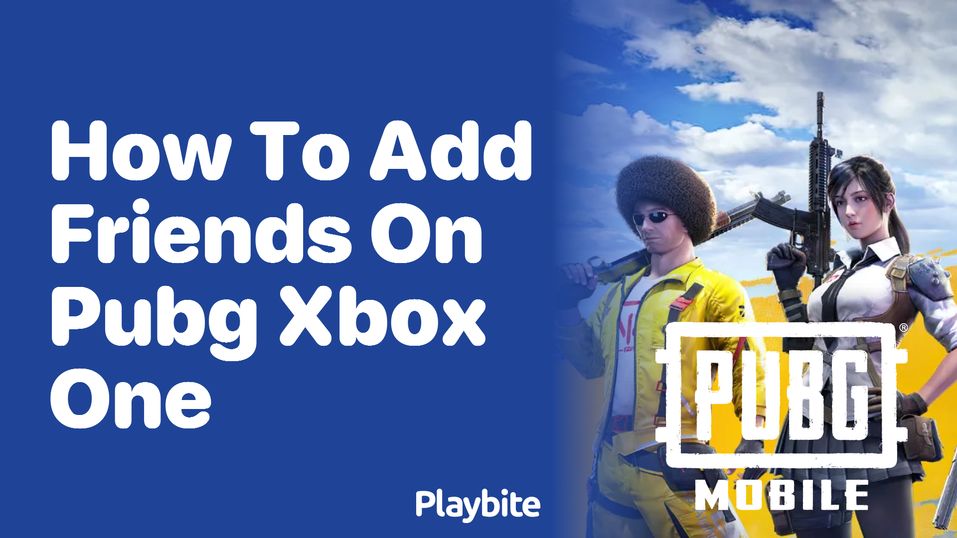 How to Add Friends on PUBG Xbox One