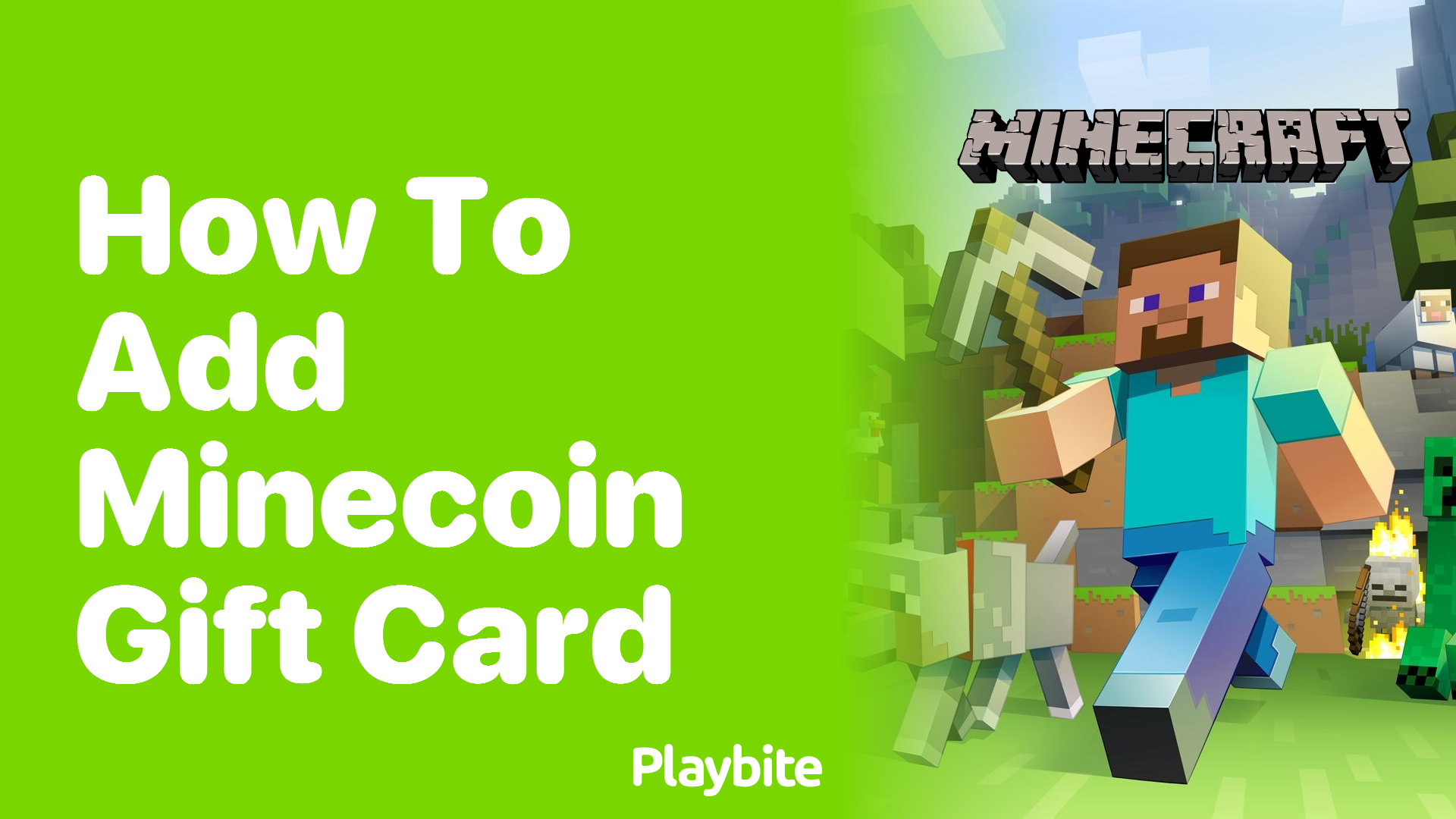 How to Add a Minecoin Gift Card to Your Account