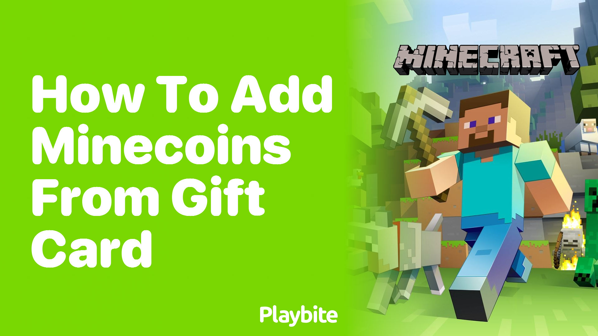 How to Add Minecoins from a Gift Card