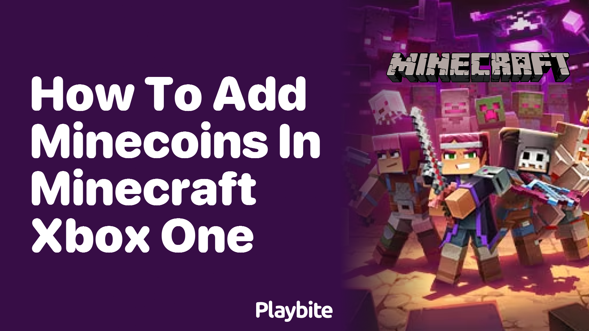 How to Add Minecoins in Minecraft on Xbox One