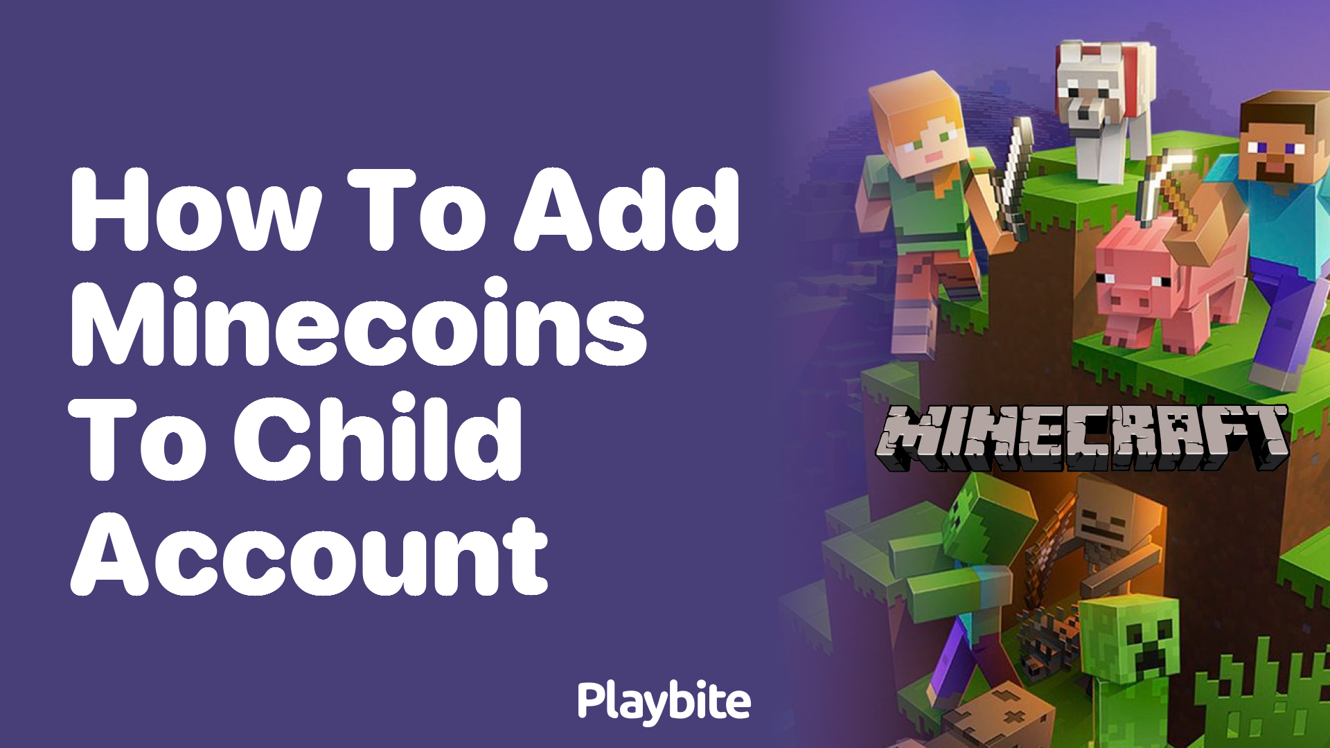 How to Add Minecoins to a Child Account Easily